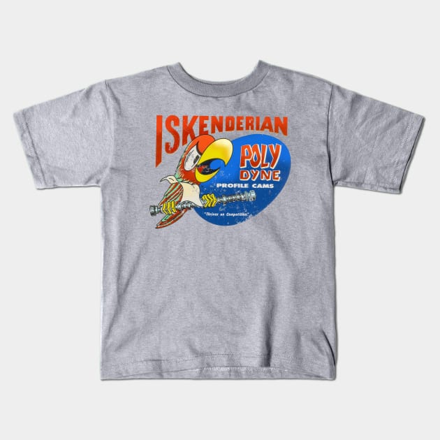 Isky Cams Kids T-Shirt by retrorockit